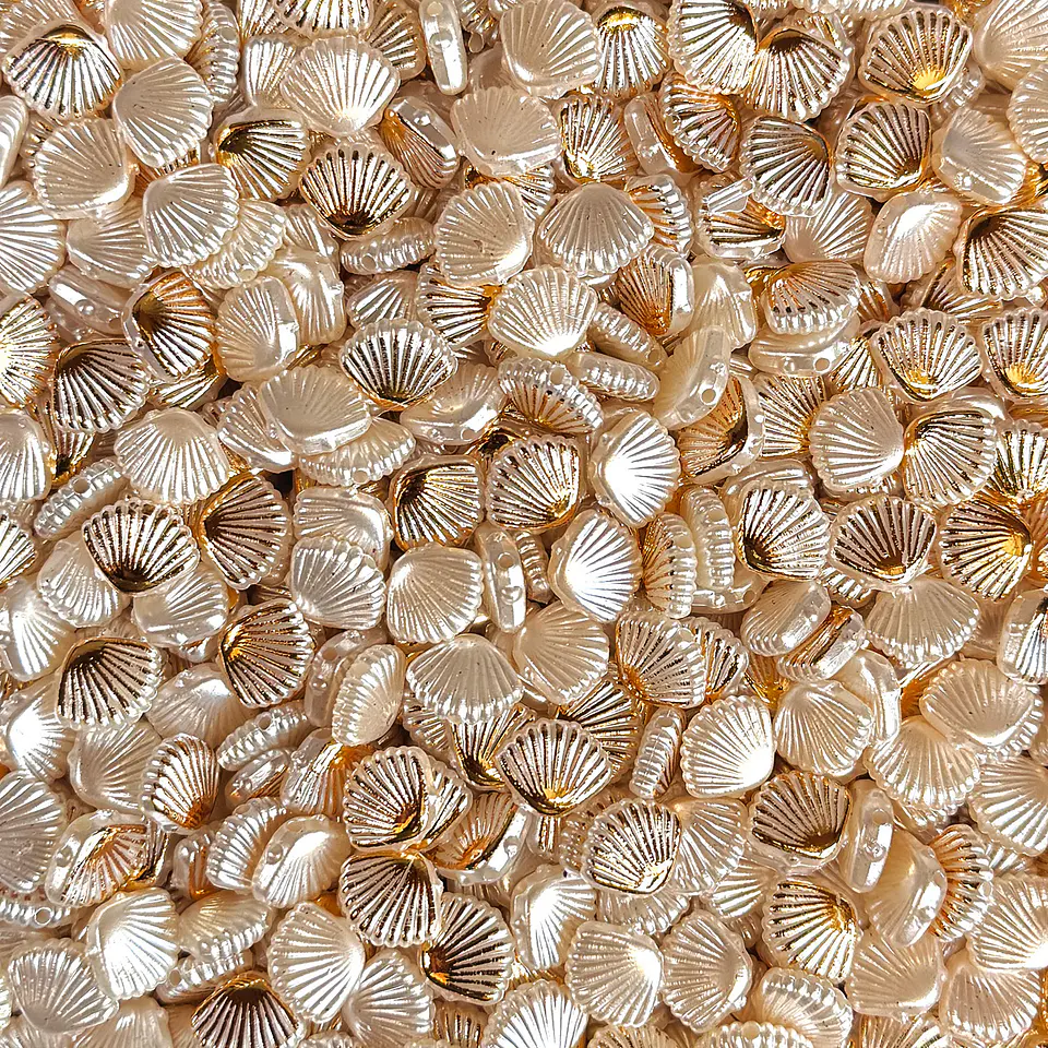 Separador Concha de Mar • Plástica • 13x11 mm 1