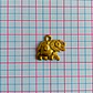 Dije Elefante • Baño de Oro • 20x18 mm - Miniatura 2