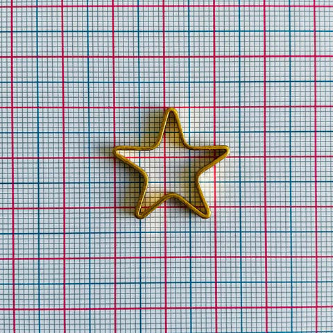 Dije Marco Estrella • 23x22 mm