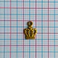 Dije Corona Real • Baño de Oro • 10x15 mm - thumbnail 2