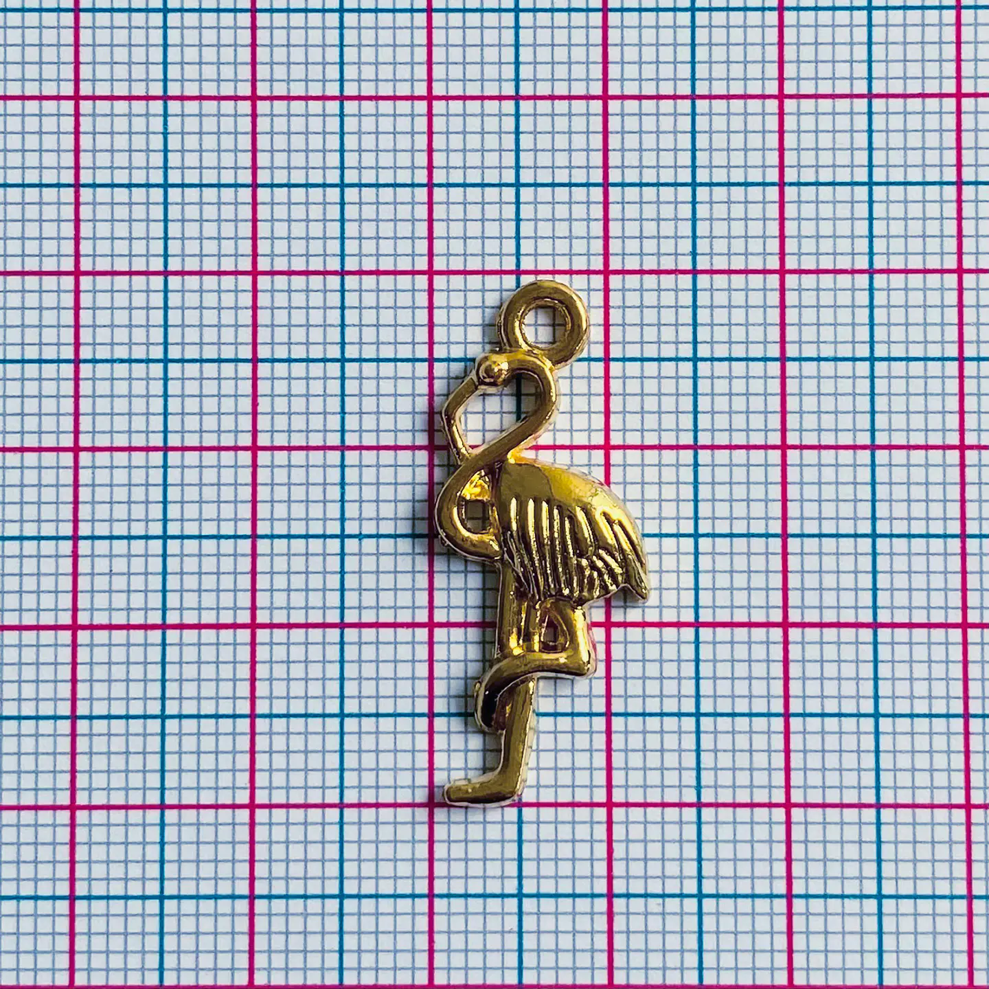 Dije Flamenco • Baño de Oro • 12x30 mm 2
