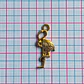 Dije Flamenco • Baño de Oro • 12x30 mm - Miniatura 2