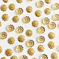 Cubre Pepa Calado Flor de 10 Pétalos • Baño de Oro • 10x10 mm - Miniatura 1