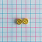 Separador Infinito • Baño de Oro • 12x7 mm - Miniatura 2