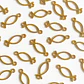Dije Pez Cristiano Calado • Baño de Oro • 22x8 mm - thumbnail 1