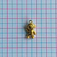 Dije Astronauta • Baño de Oro • 10x18 mm - Miniatura 2