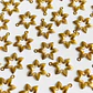 Dije de Estrella Calada • Rodio • 15x20 mm - thumbnail 1