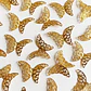 Dije Mariposa Calada • Baño de Oro • 40x28 mm - thumbnail 1