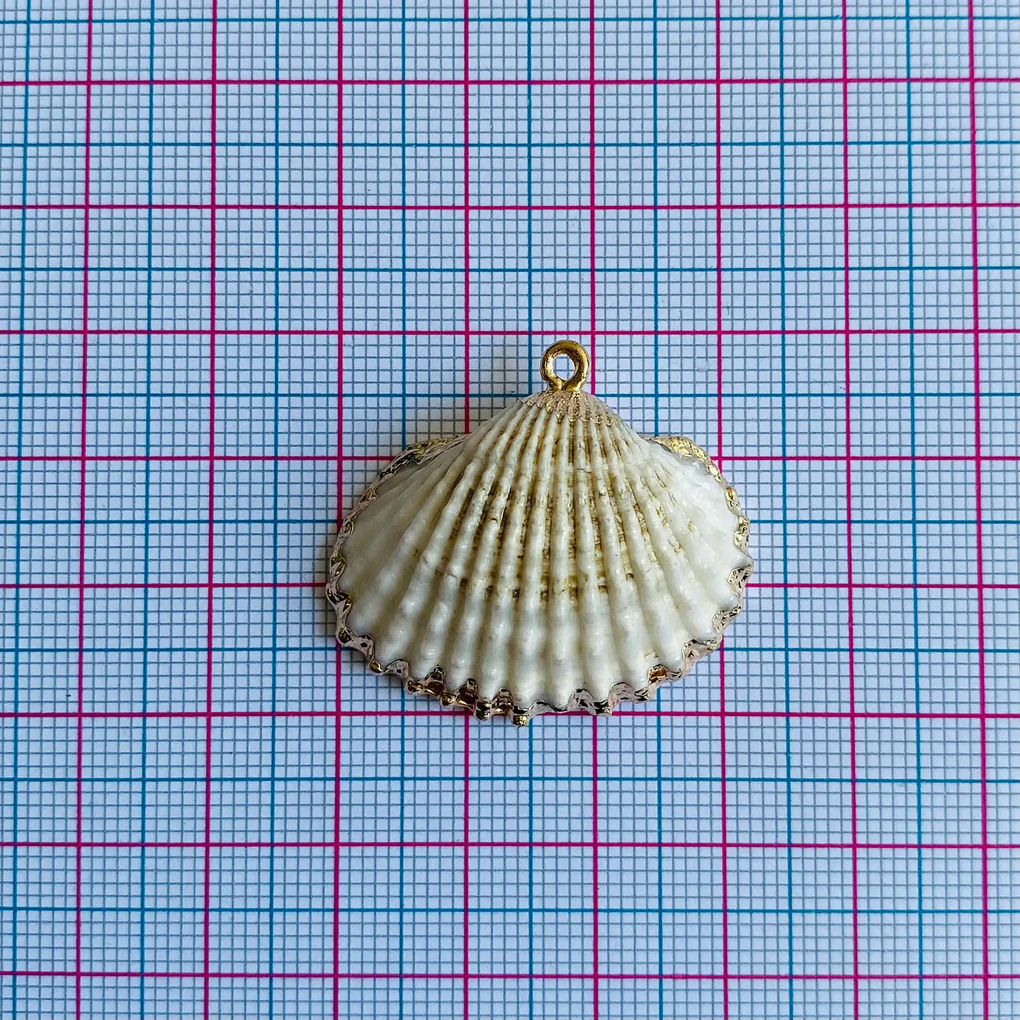 Dije de Concha Marina • Nácar • 26x26 mm 2