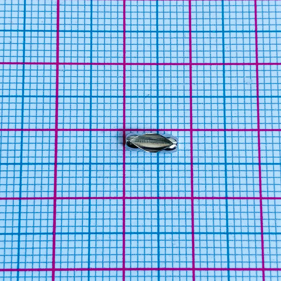 Broche Conector Cadena Militar • Zamak • 8x3 mm 2