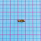 Broche Conector Cadena Militar Dorado • Zamak • 10x4 mm - Miniatura 2