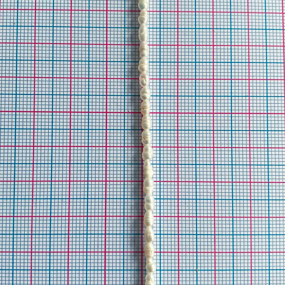 Perla de Río Arroz • 2x3 mm 2