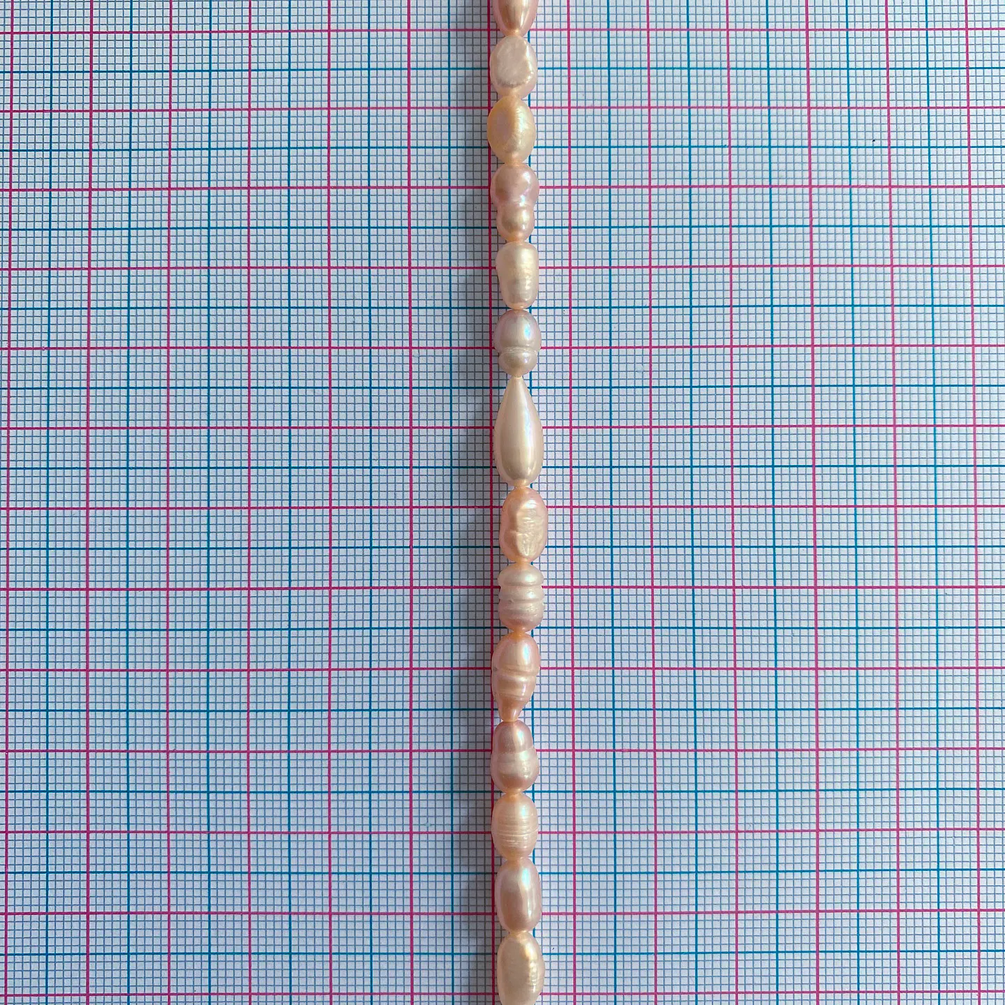 Perla de Rio Arroz Champaña • 6x7 mm 2