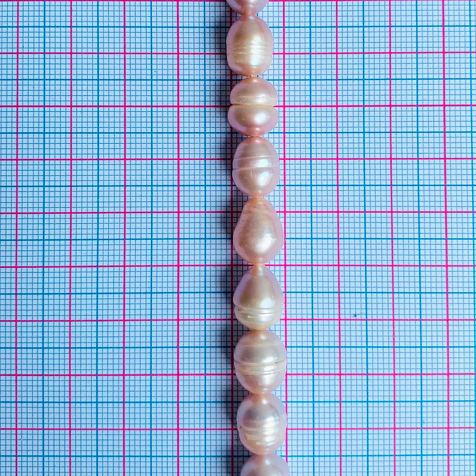 Perla de Rio Arroz • 9x10 mm 2