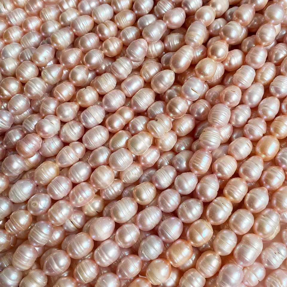 Perla de Rio Arroz • 9x10 mm 1