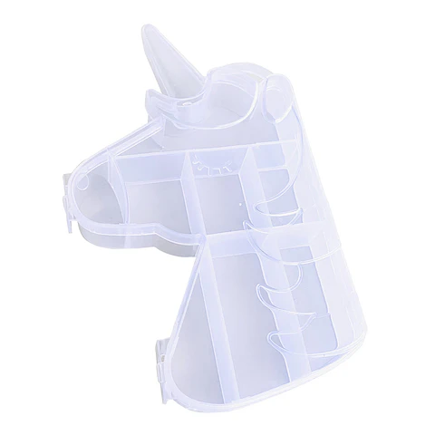 Organizador Unicornio • Plástico • 10x16x2.5 mm