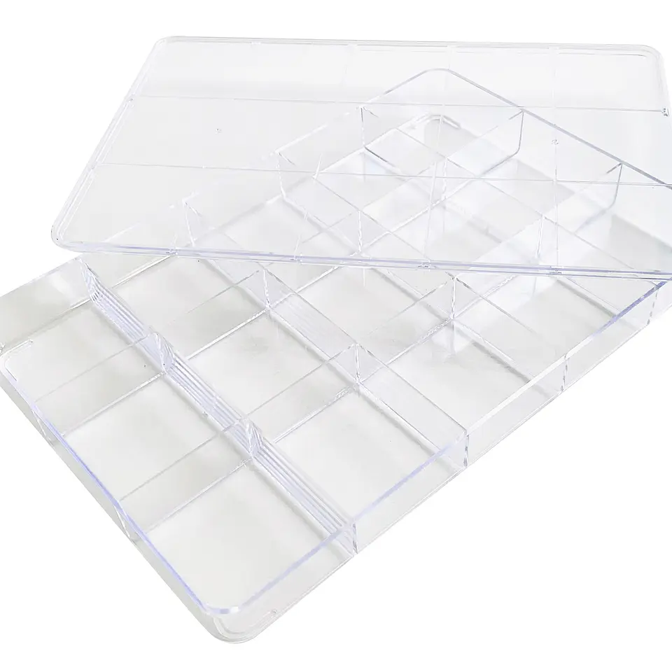 Caja Organizadora • Acrílica • 15 Compartimientos 2