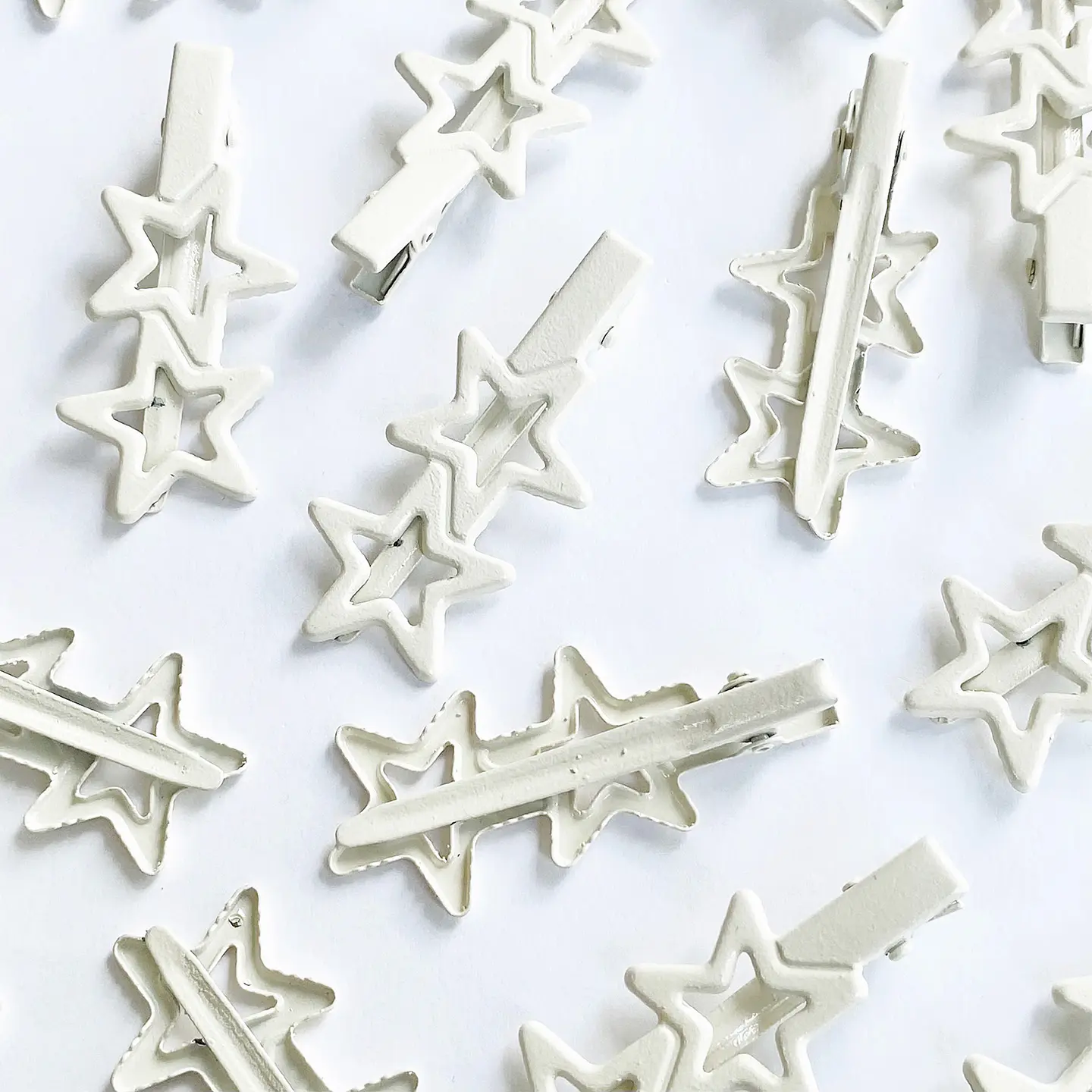 Pinza Caimán Estrellas • Metálica • 58x25 mm 4