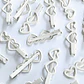 Pinza de Caimán Corazones • Metálicos • 56x18 mm - Miniatura 5