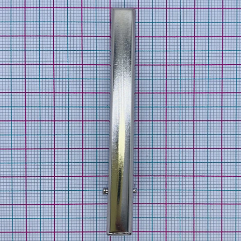 Pinza de Caimán Alargada • Metálica • 80x9 mm