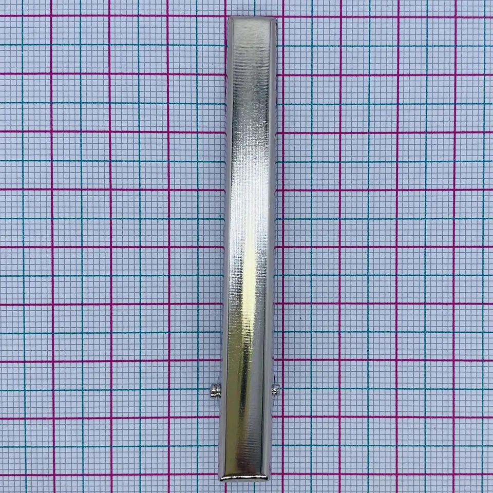 Pinza de Caimán Alargada • Metálica • 80x9 mm 2