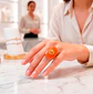 Anillo Sol con Ojo Turco • Baño de Oro - thumbnail 1