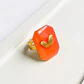 Anillo Rectangular Corazón • Baño de Oro - thumbnail 6
