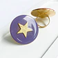 Anillo Redondo Estrella • Baño de Oro - Miniatura 3