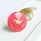 Anillo Redondo Estrella • Baño de Oro - Miniatura 5