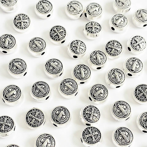 Pasador redondo de San Benito • Zamak • 6x6 mm
