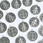 Medalla San Benito • Zamak • 30x35 mm - thumbnail 1