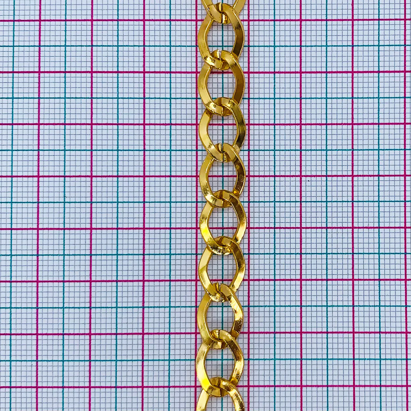 Cadena Rombo • Aluminio • 10x12 mm 2