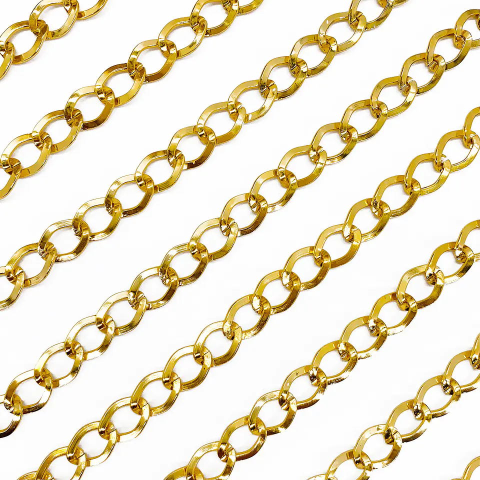Cadena Rombo • Aluminio • 10x12 mm 1