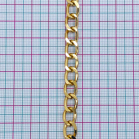 Cadena Bilbao Ancha • Aluminio • 8x10 mm