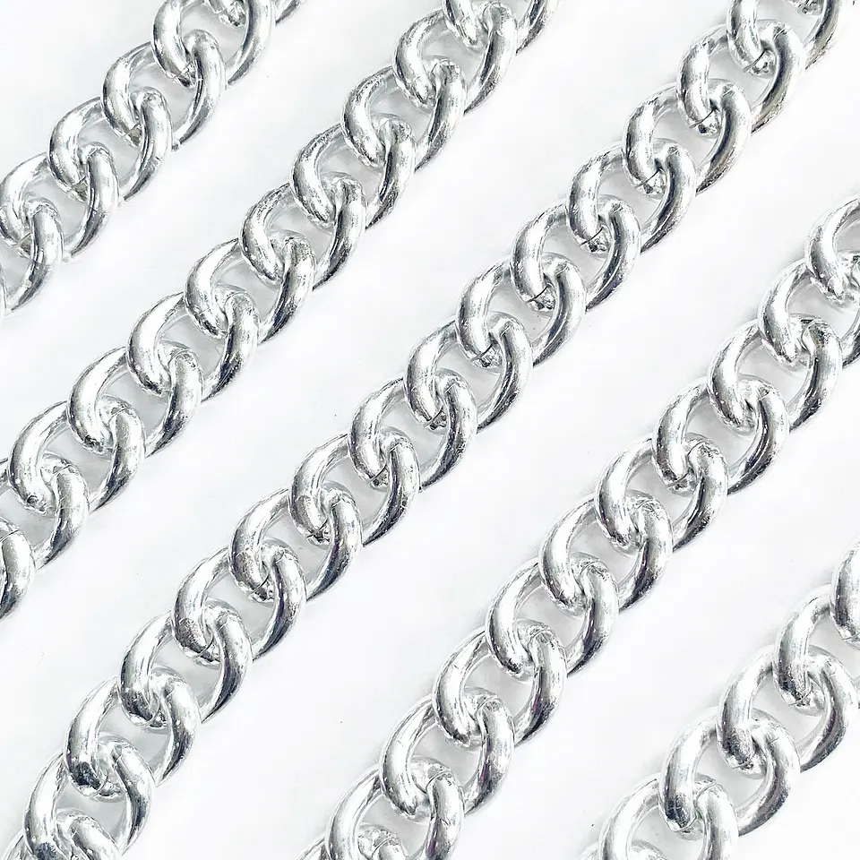 Cadena Eslabón Grueso • Aluminio • 12x15 mm 3