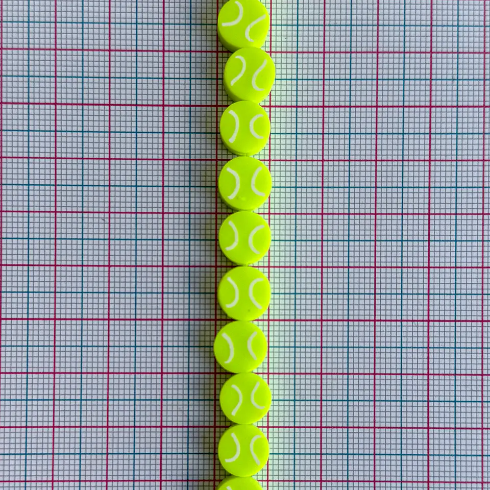 Separdor Pelota de Tenis • Fimo • 10x10 mm 2