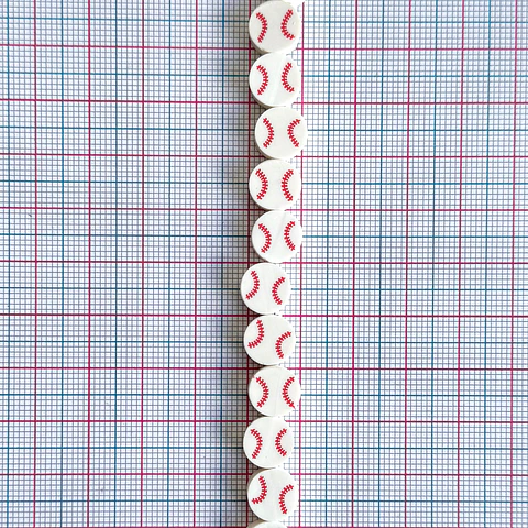 Separador Pelota de Béisbol • Fimo • 10x10 mm