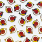 Dije de Dos Argollas Escudo Federación Colombiana de Fútbol • Acero • 17x13 mm - Miniatura 1