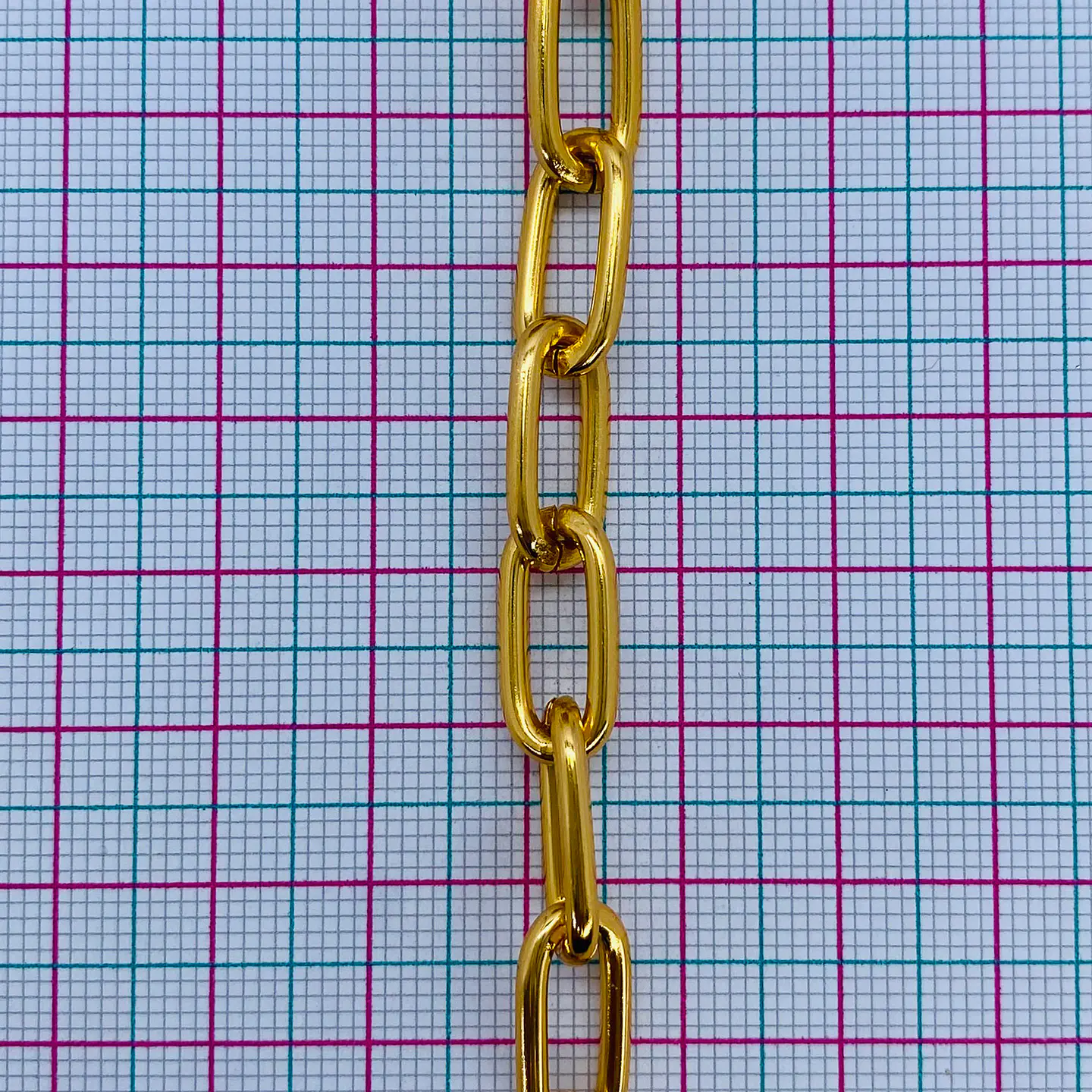 Cadena Eslabón Clip Rectangular • Aluminio • 8x15 mm 2
