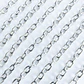 Cadena Eslabón Ovalado Redondeado • Aluminio • 7x10 mm - Miniatura 3