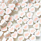 Pasador Corazón Blanco Love • Fimo • 10x10 mm - thumbnail 1