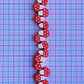 Pasante Hongo Rojo • Fimo • 10x10 mm - Miniatura 2