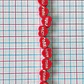 Pasante Corazón Rojo Love • Fimo • 10x10 mm - Miniatura 2