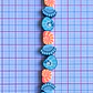 Pasante Conchas Marinas • Fimo • 10x10 mm - thumbnail 2
