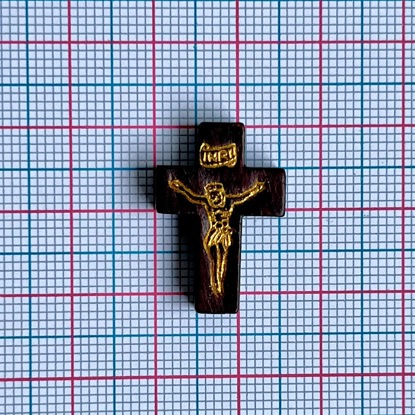 Cruz Café • Madera • 16x22 mm 2