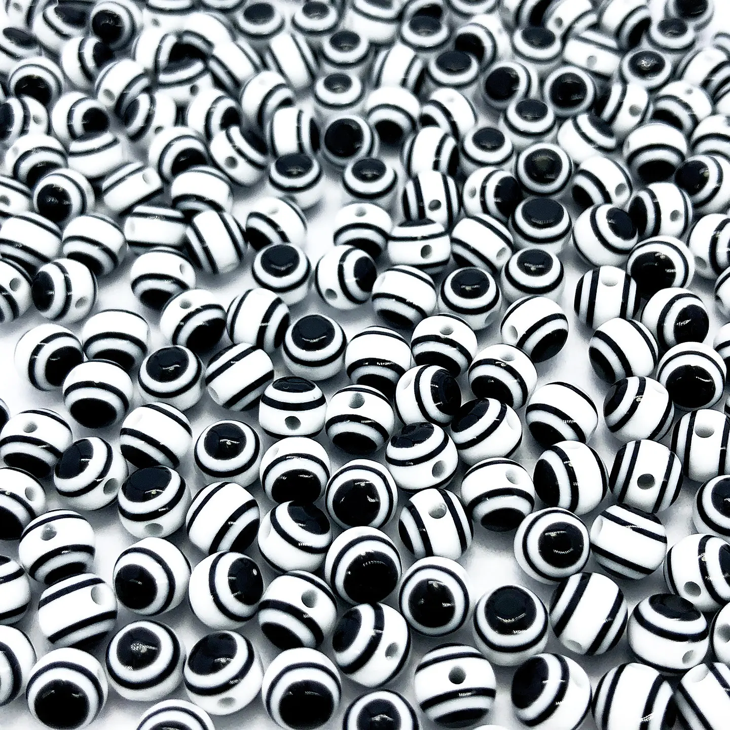 Separador Bola Ojo Turco • Acrílica • 6 mm 3