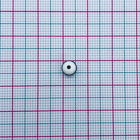Cuenta Bola Nylon Mate • Acrílico • 6 mm