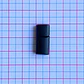 Broche Imán Cilíndrico Rectangular Negro • Zamak • 10x22 mm - thumbnail 2