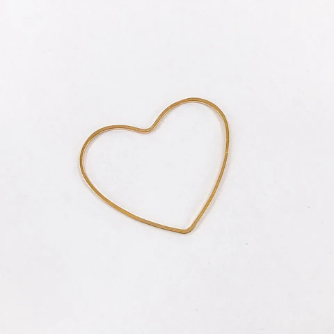 CORAZÓN BAÑO DE ORO T6200