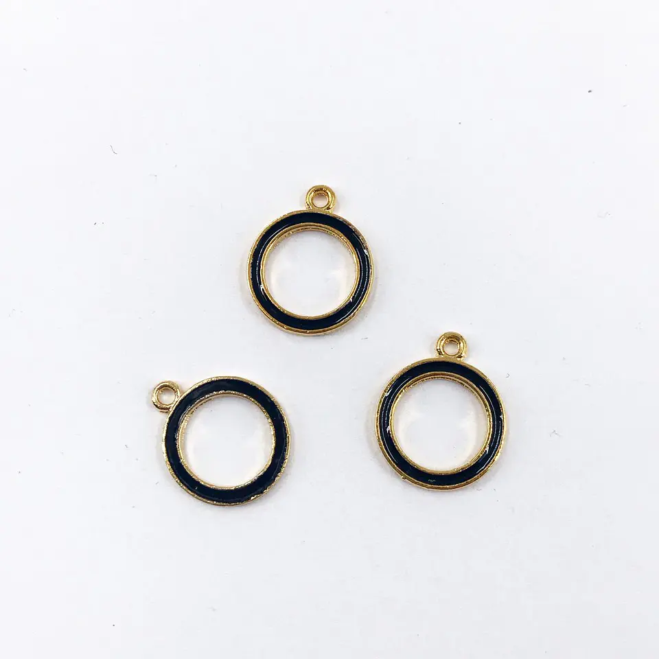 CIRCULO CON RESINA BAÑO DE ORO T6088  1